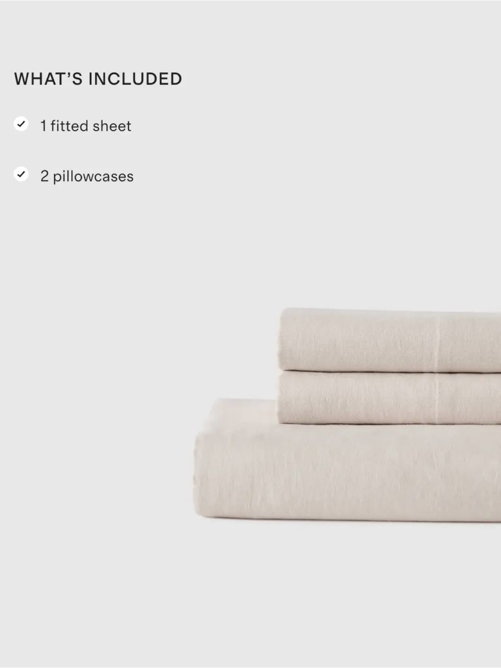 NWOT European Linen Willowleaf Striped Cal King Fitted Sheet Set - Retail $140 - Picture 4 of 5